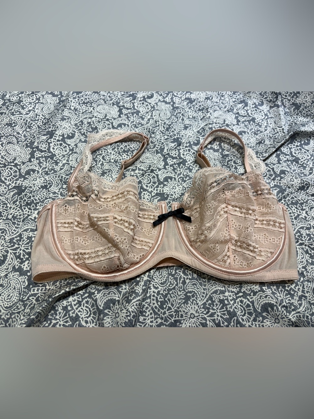 Victoria’s Secret vintage nude balconette bra 36C